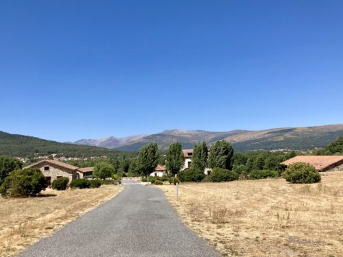 A countryside view near Barco de Avilos, Spain