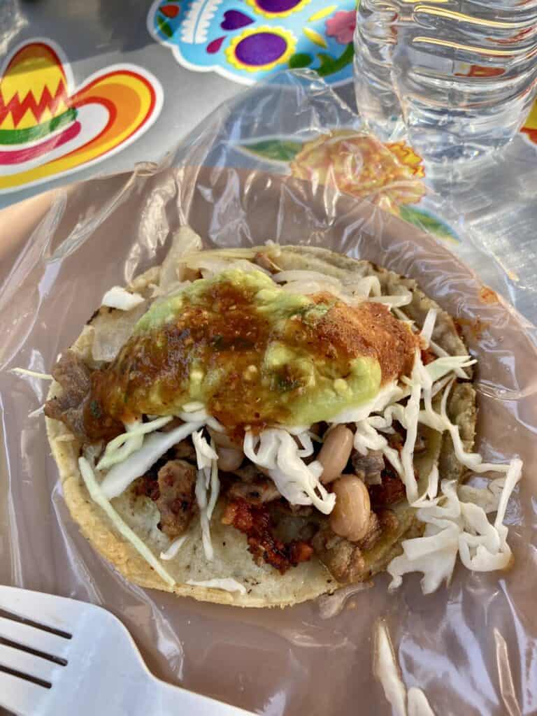 Taco in Puerto Vallarta