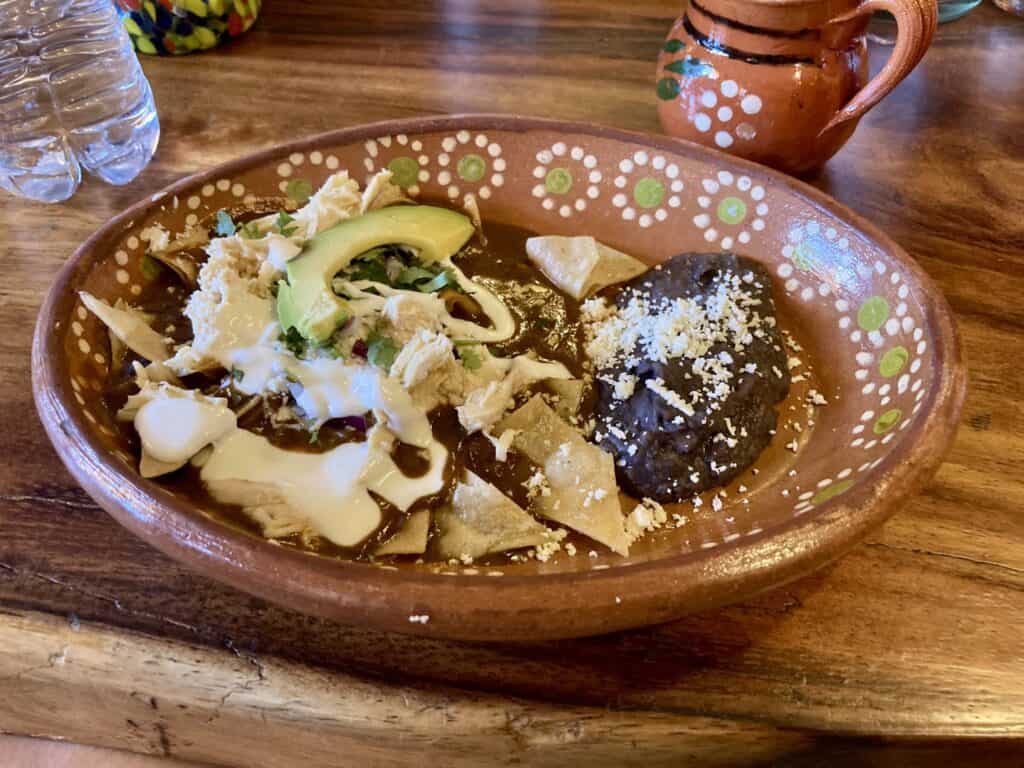 Chilaquiles in Puerto Vallarta, Mexico