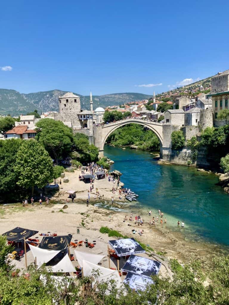 Stari Most Bridge in Mostar, Bosnia