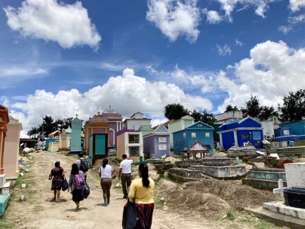 Cemetery in Chichicastenango, Guatemala