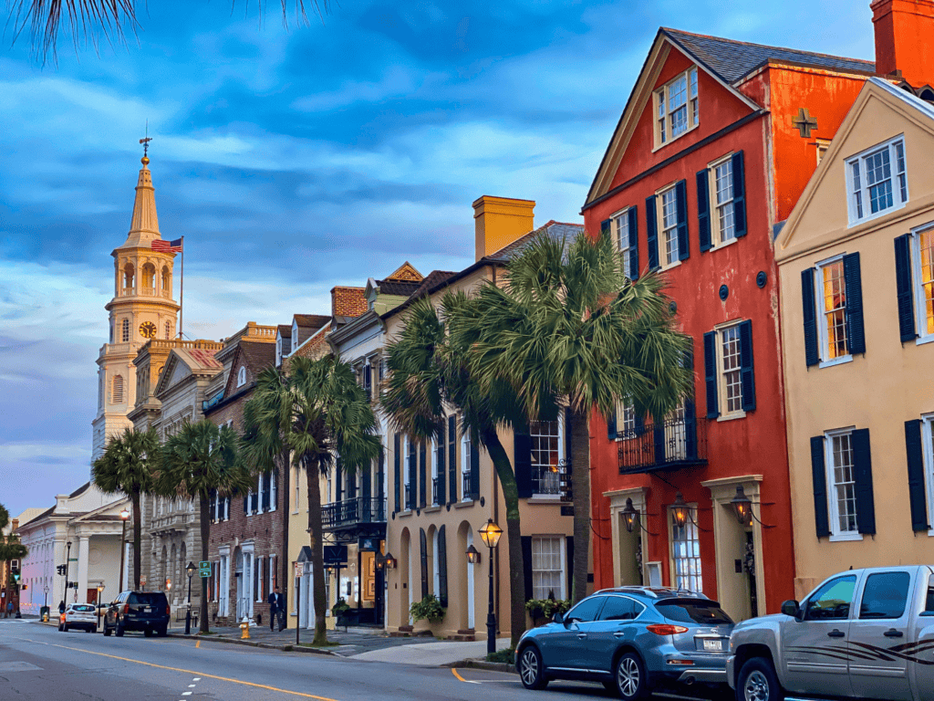 Street view in Charleston, South Carolina