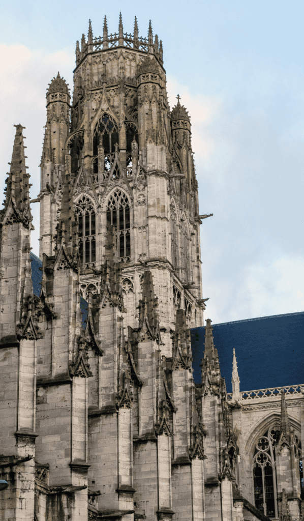 cathedral in Rouen, France