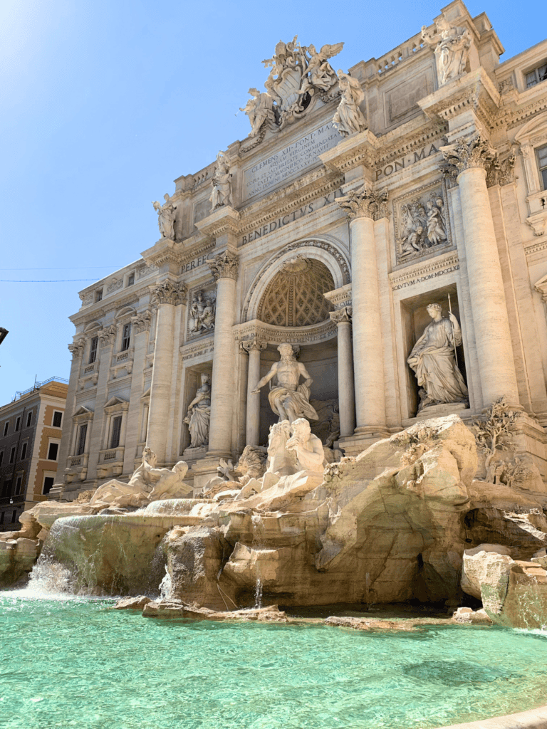 The Trevi Fountain in Rome