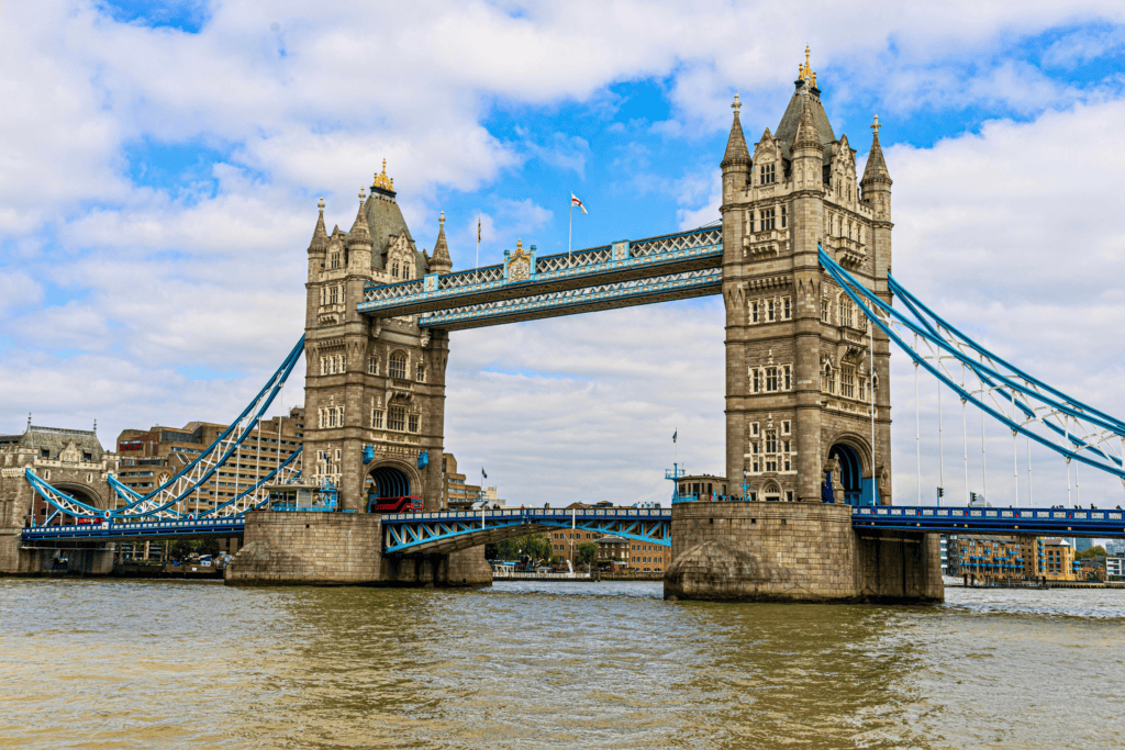 The Tower Bridge in London