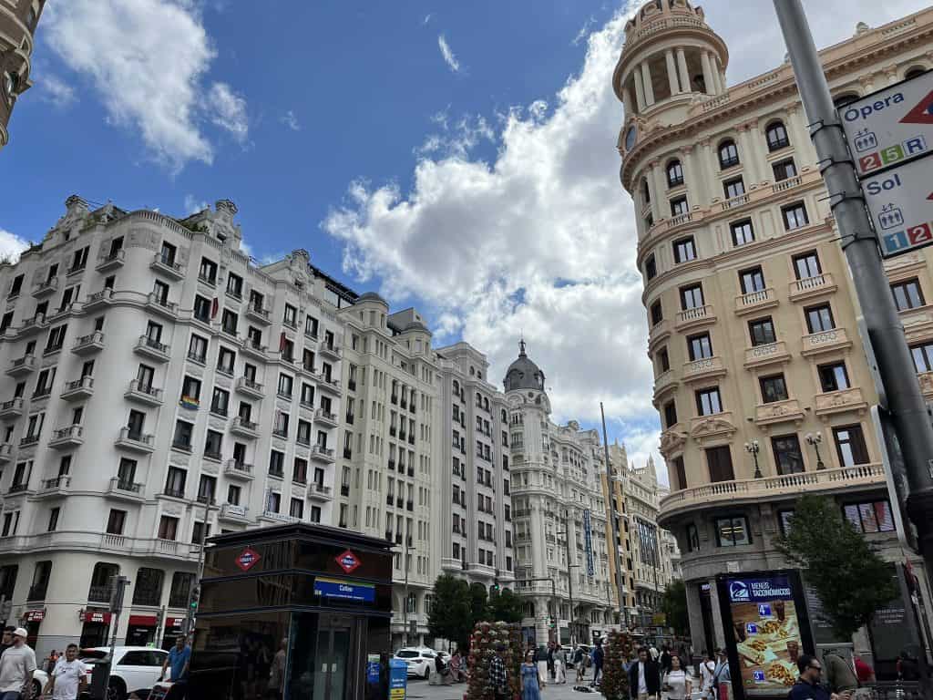 Plaza del Callao Madrid Spain