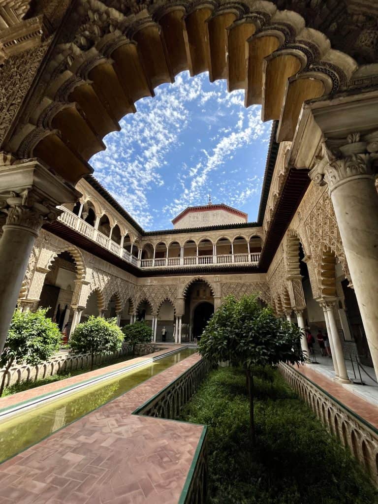 Alcazar in Sevilla, Spain