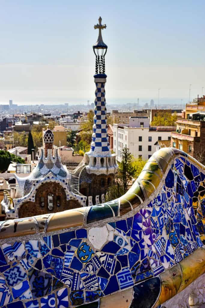 View of Barcelona from Park Guell